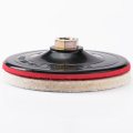 Sanding disc angle grinder polisher buffer drill hook and loop grinding buffering backing polishing disc pad